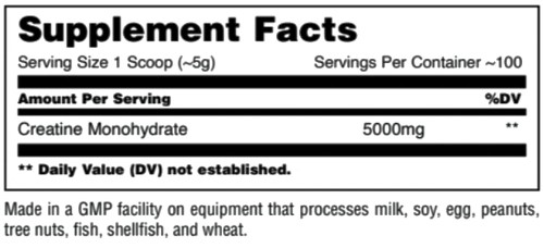 Universal Animal 100% Pure Creatine Monohydrate - 500 g – Bild 2