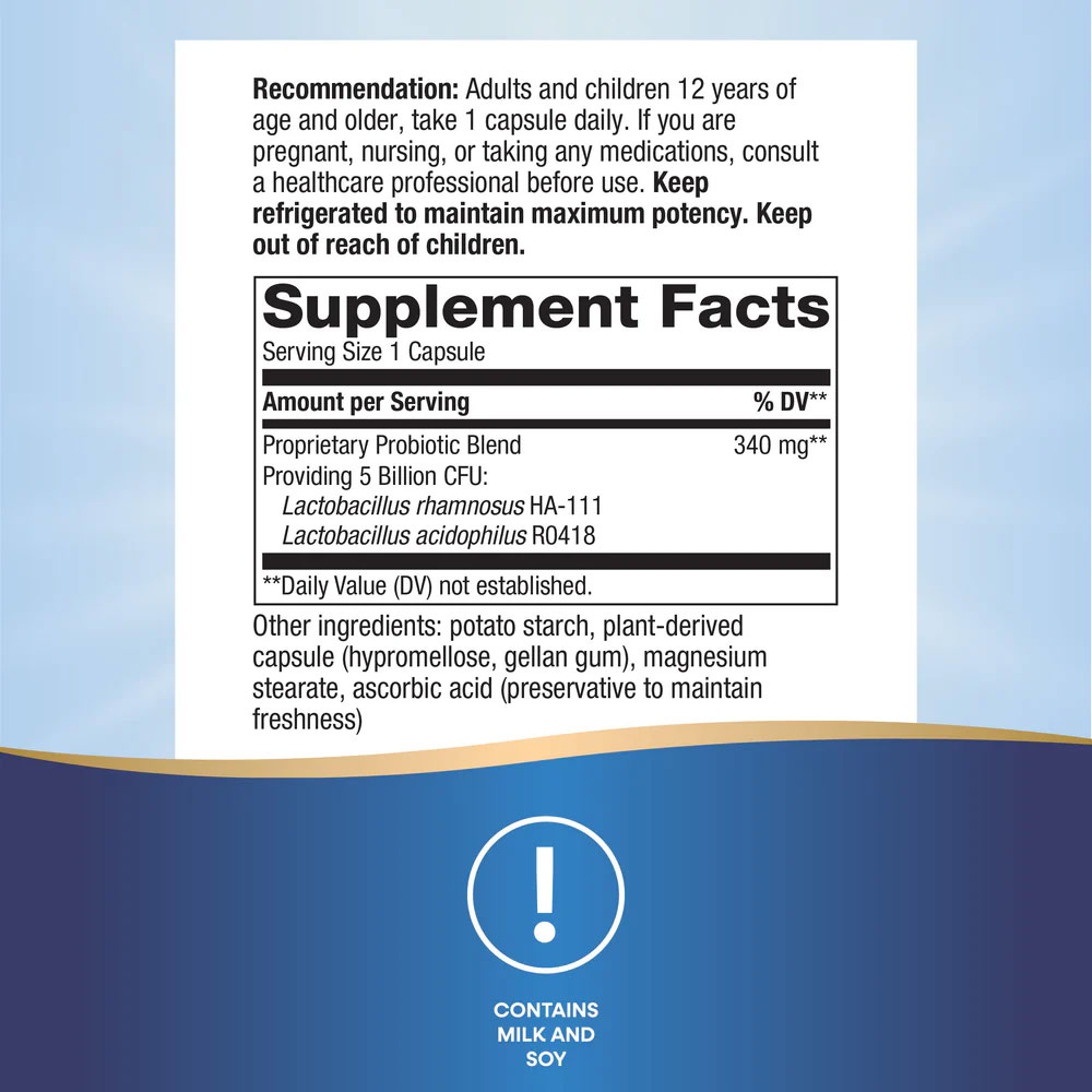 NATURES WAY Primadophilus Original съставки