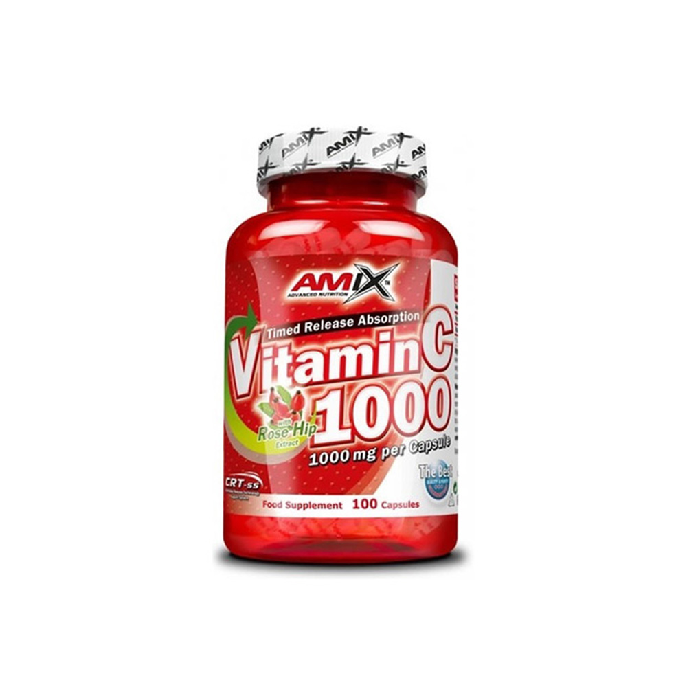 AMIX Vitamin C with Rose Hips 1000mg