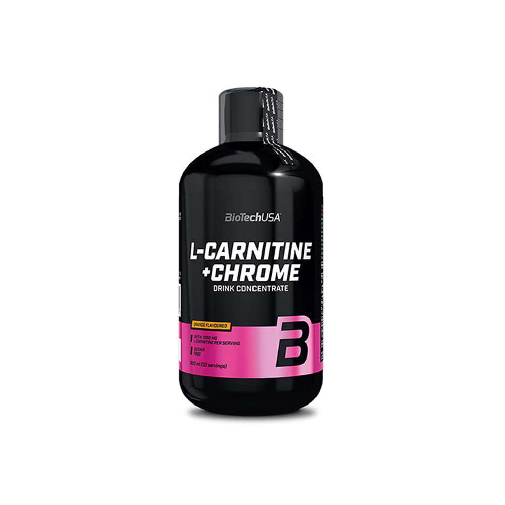 BIOTECH USA Liquid L-Carnitine + Chrome