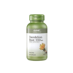 GNC Herbal Plus Dandelion Root 550 mg.