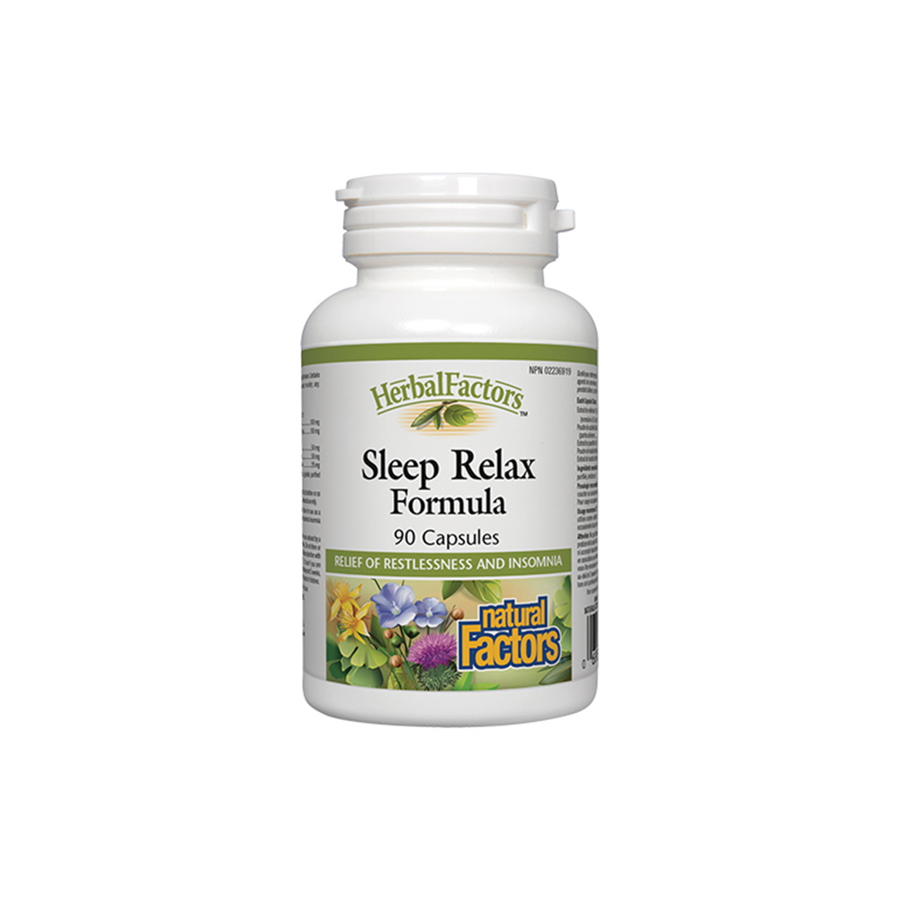 NATURAL FACTORS Sleep Relax Formula 325mg